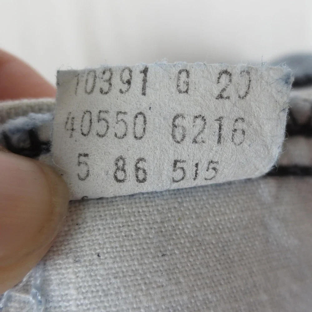 Levis 40550 6216 Corduroy Pants Mens 32x30 Blue Vintage 80s White Tab Taper USA
